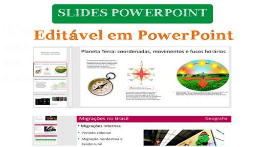 Exemplo de slide de Geografia